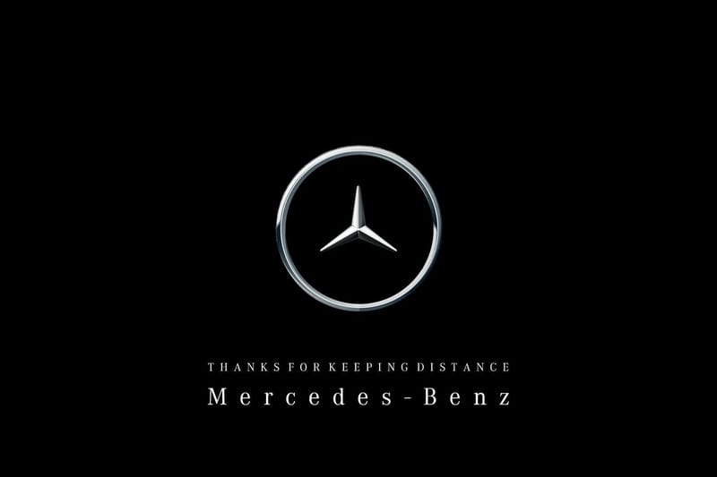 Audi, Mercedes-Benz et Volkswagen changent leur logo pour illustrer la distanciation sociale