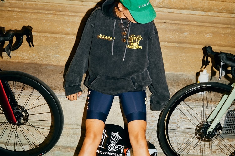 MAAP et Public Possession mixent vélo et son dans une collab fringues ultra limitée