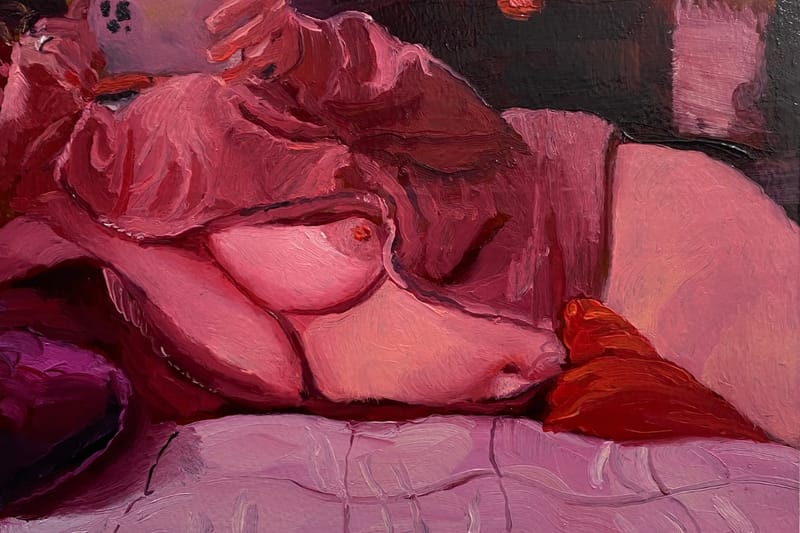 À Londres, des selfies nus deviennent des tableaux dans cette expo