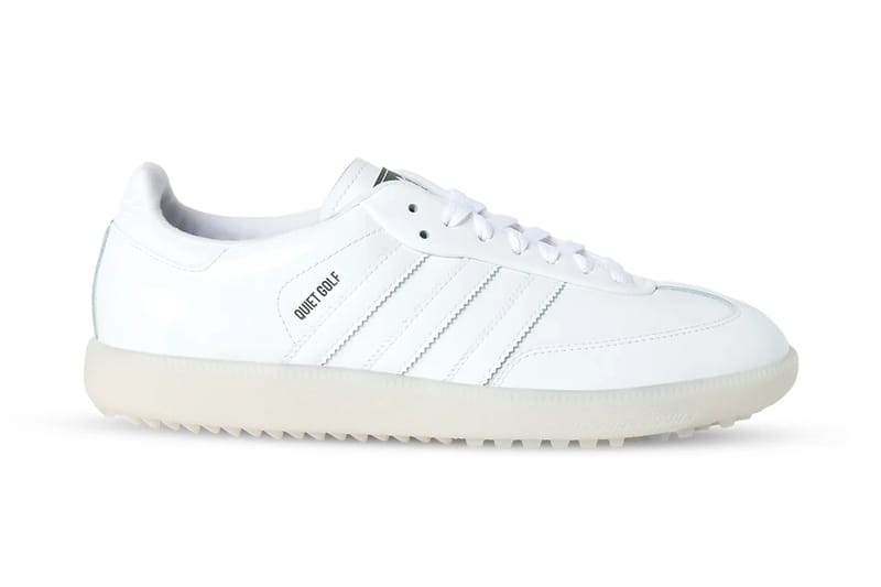 Aperçu officiel de la Quiet Golf x adidas Samba Golf