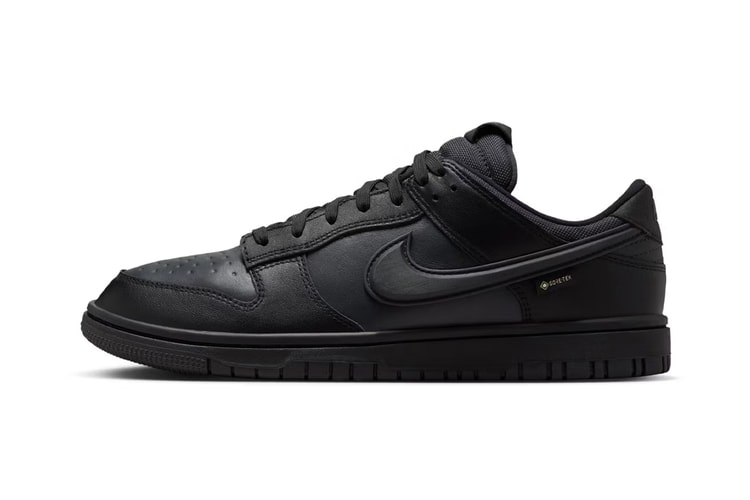 Nike étoffe la gamme Dunk Low GTX toutes conditions avec le nouveau coloris « Black »