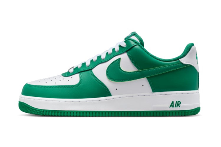 Nike dévoile la Air Force 1 Low bicolore “Malachite”
