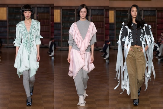 Le conte de fées de chambre de Sandy Liang FW26 commence au lit