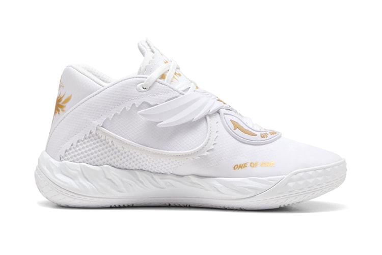 PUMA fait le silence avec la MB.05 « Mist » tout en blanc