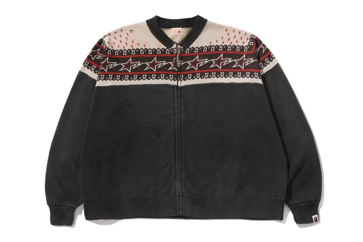 ©SAINT Mxxxxxx réinvente les icônes BAPE à travers un prisme vintage et usé