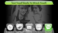 TEXT YOSELF BEEFO YO WRECK YOSELF -- With Lacey Baker and Vanessa Torres