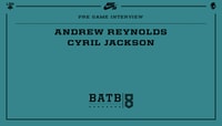 PRE-GAME INTERVIEW -- Andrew Reynolds vs. Cyril Jackson