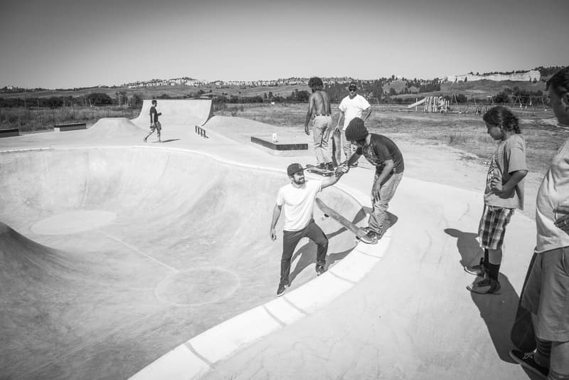 IN PHOTOS -- Skateboarding In Pine Ridge