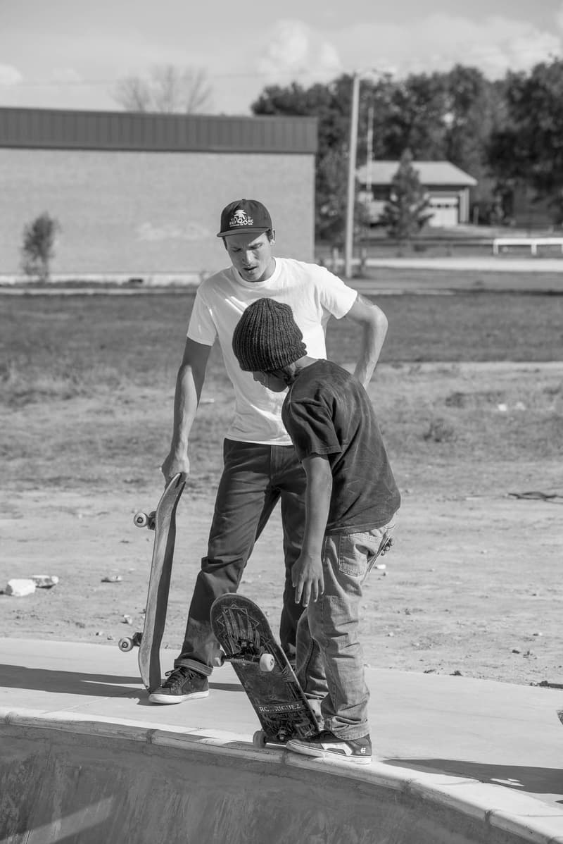 IN PHOTOS -- Skateboarding In Pine Ridge