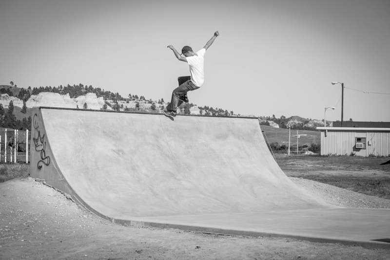 IN PHOTOS -- Skateboarding In Pine Ridge