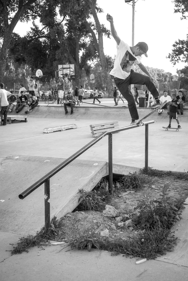 IN PHOTOS -- Skateboarding In Pine Ridge