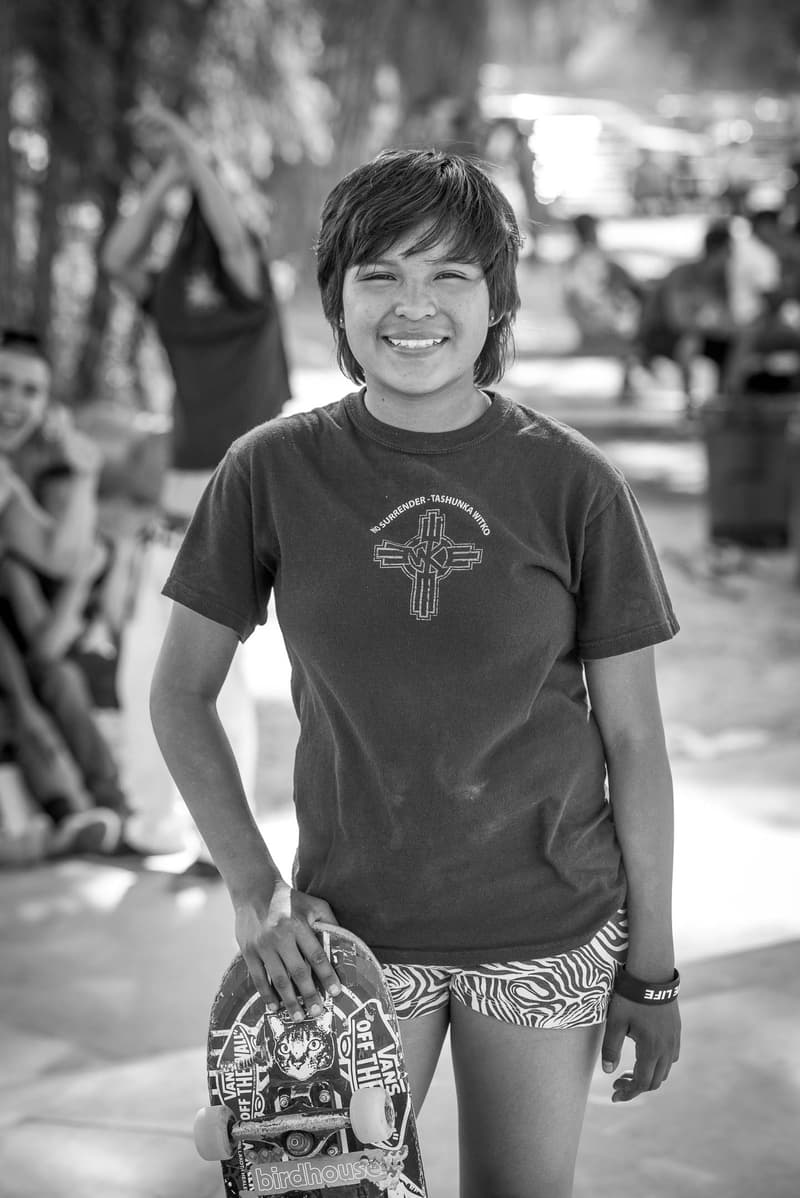 IN PHOTOS -- Skateboarding In Pine Ridge