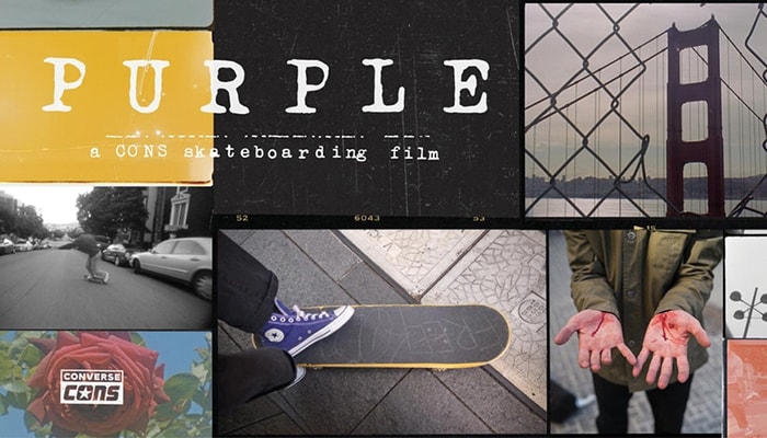 slidbane binde præmie WATCH CONVERSE CONS' 'PURPLE' VIDEO | The Berrics