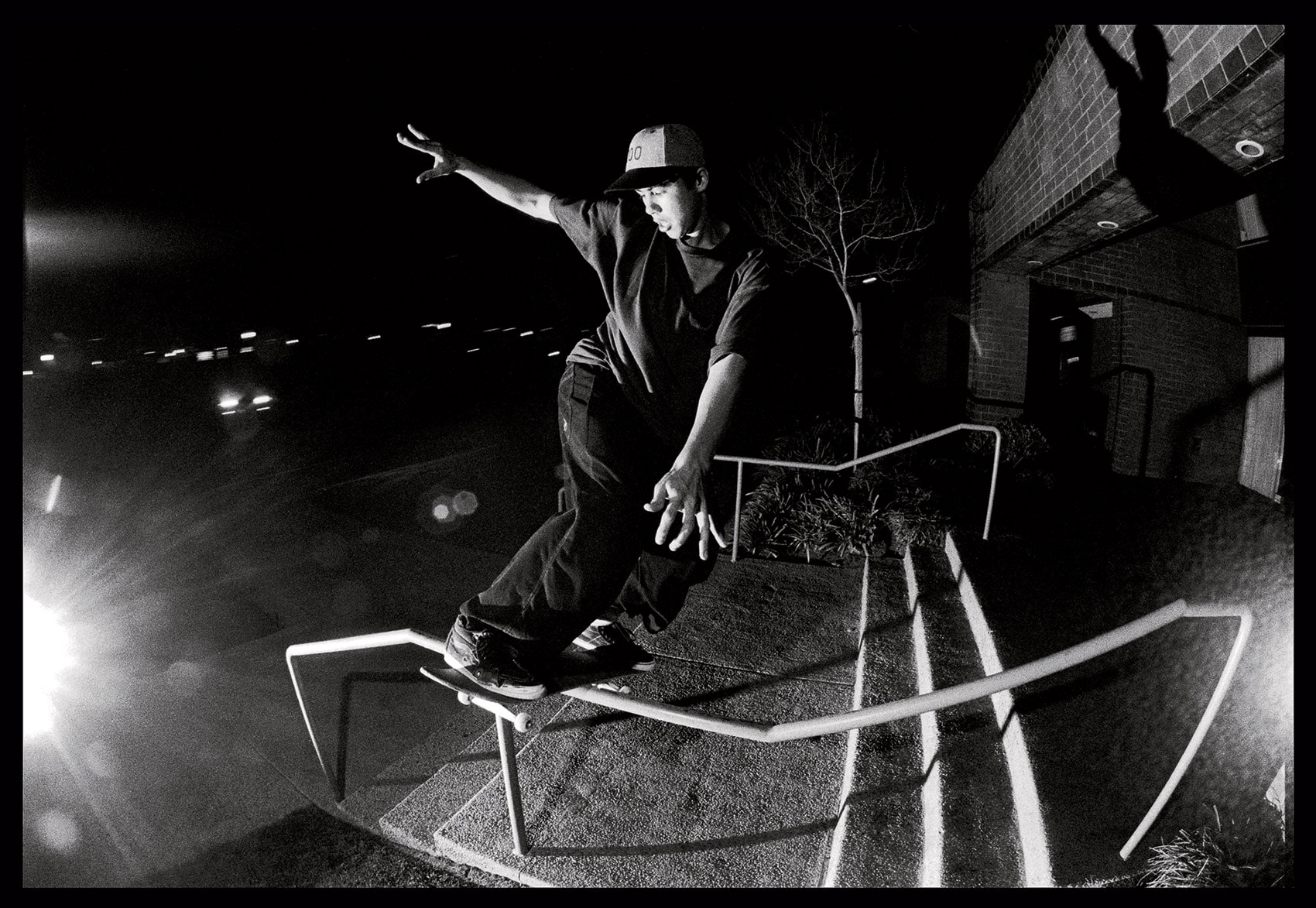 Eric Koston, Frontside Boardslide, Temecula, California 1992