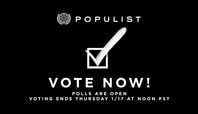 VOTE FOR POPULIST 2018 NOW