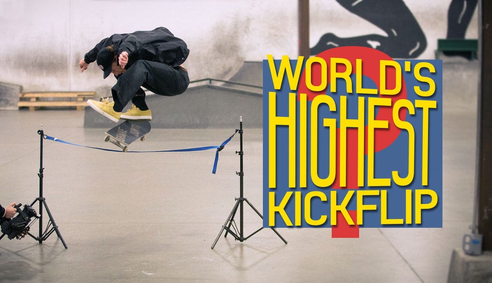 Did Jake Hayes Just Do The World S Highest Kickflip The Berrics Did Jake Hayes Just Do The World S Highest Kickflip The Berrics
