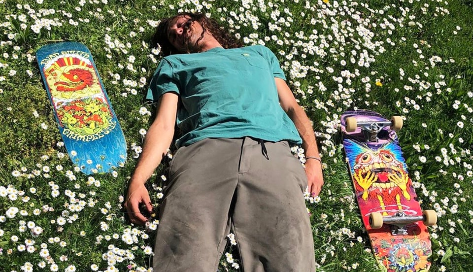 Evan Smith Makes His Grimple Stix Debut With Pair Of Trippy Videos The Berrics