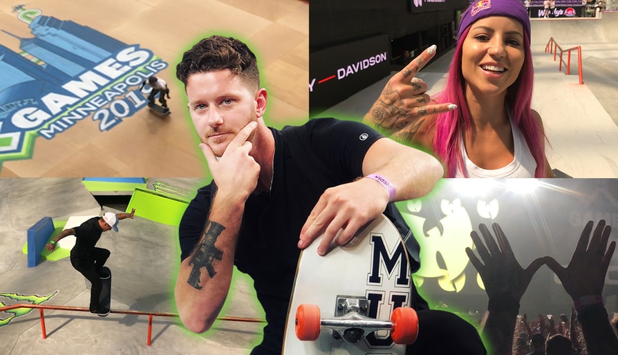 CHASE'S X GAMES VLOG FROM THE HOME OF THE 1260—SPINNEAPOLIS
