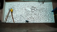 Eric J. Eckert & The Skateboarding Minion Mural