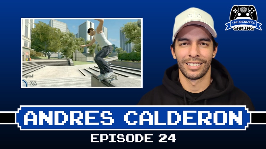 The Berrics Gaming Show #24 With Andres Calderon