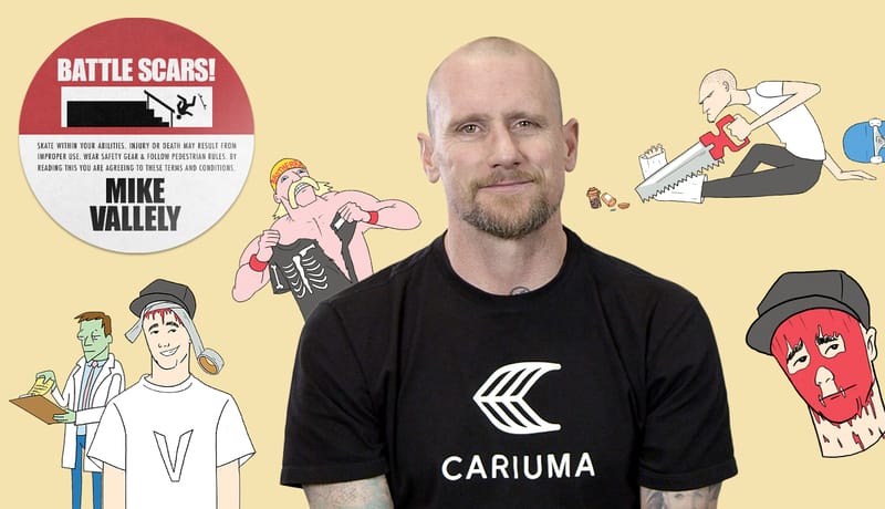 Mike Vallely's Battle Scars