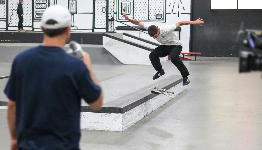 Levi Löffelberger Takes Your Trick Requests On 'The Skate Show'