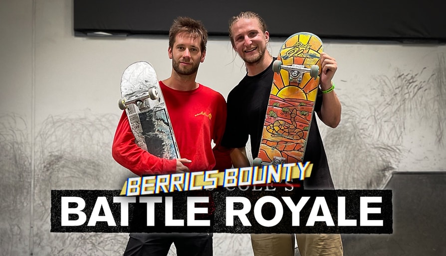 Berrics Bounty Battle Royale With Ricky Glaser and Honza Malý
