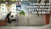 6 Minutes of Vincent Milou Destroying The Berrics