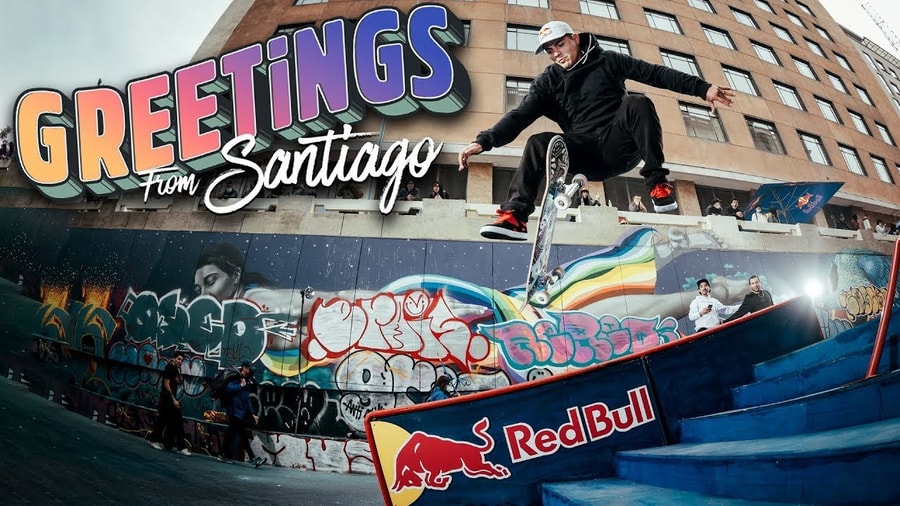 Red Bull's Greetings from Santiago | Skateboarding Takes Over Chile