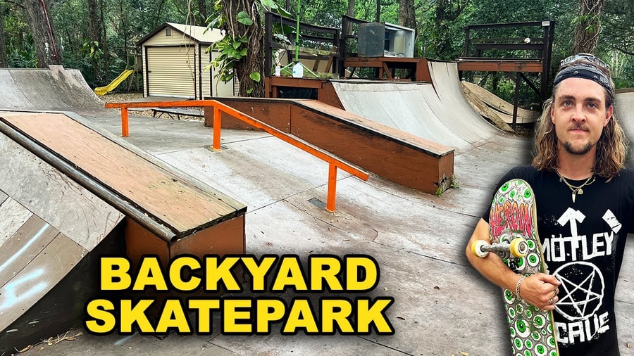 The Dern Brothers Show Off Their Backyard Skatepark