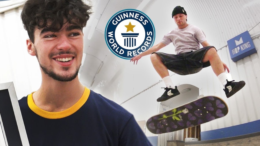 Jamie Griffin Breaks Skateboarding Guinness World Records