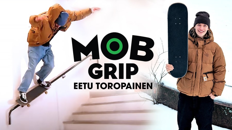 Eetu Toropainen Skates Finland in the Winter for MOB Grip's Mobbin'
