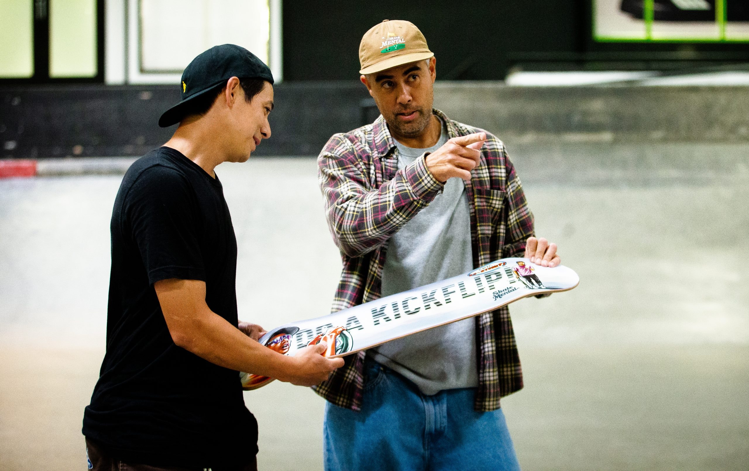 Autographed Eric Koston "Do A Kickflip!"  Skate Mental Boards Now Available in The Canteen!