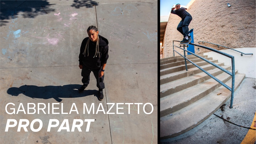 Gabriela Mazetto's Pro Part for Jart Skateboards