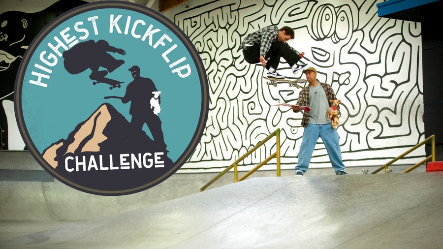 Highest Kickflip Challenge | Eric Koston & Friends