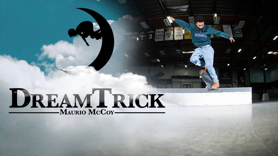 Maurio McCoy's Backside Noseblunt Nollie Flip | #DreamTrick