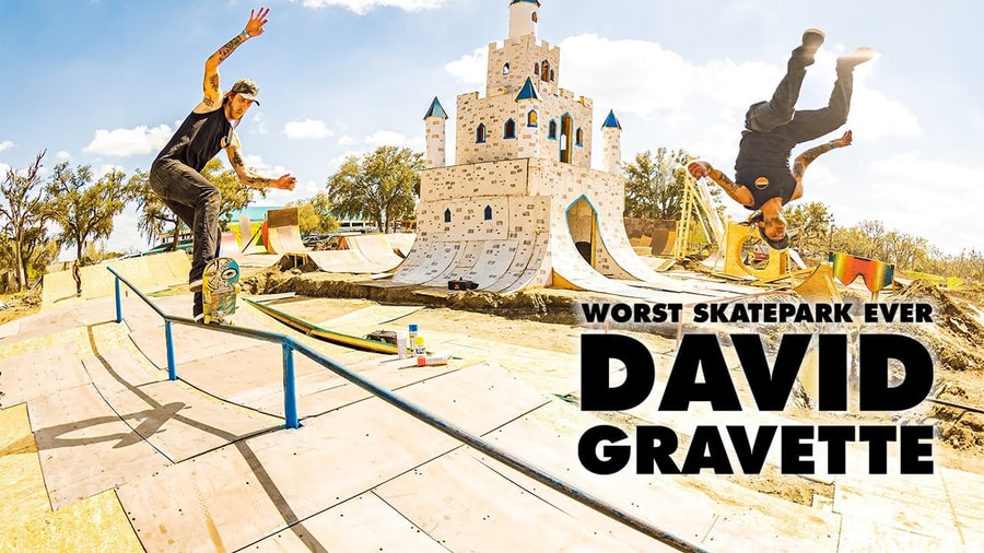 Bronson's 'Worst Skatepark Ever' with David Gravette at the Florideah Swampfest
