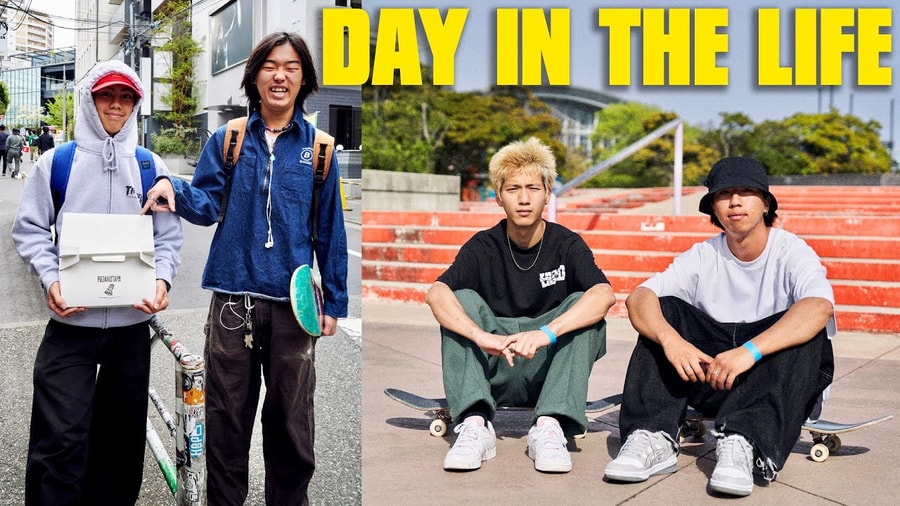 Luis Mora Shares A Day in the Life Skateboarding in Tokyo