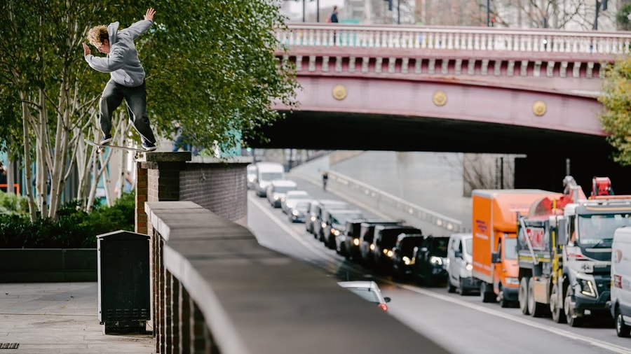Barney Page Drops a New Part for Etnies on Free Skate Mag