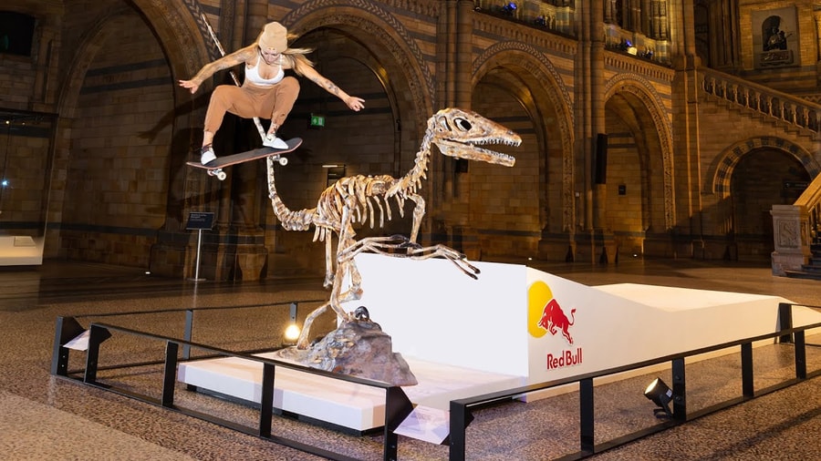 Red Bull Skates London's Natural History Museum