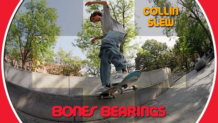 Collin Slew Skates Eggs for Bones Bearings