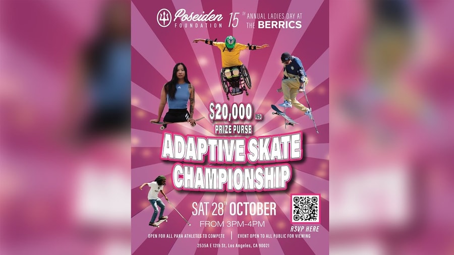 15th Annual Poseiden Foundation Ladies' Day Adaptive Skate Championships!