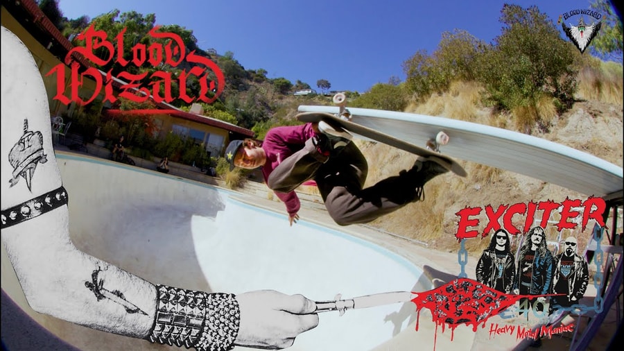 Tristan Rennie's 'Exciter' Part for Blood Wizard Skateboards