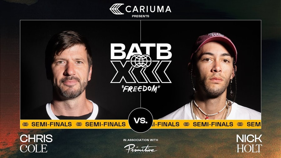 BATB 13: Chris Cole Vs. Nick Holt - Semifinals | Presented By Cariuma