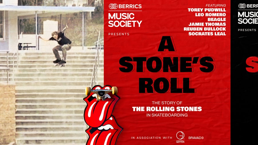 The Rolling Stones In Skateboarding | A Stone's Roll