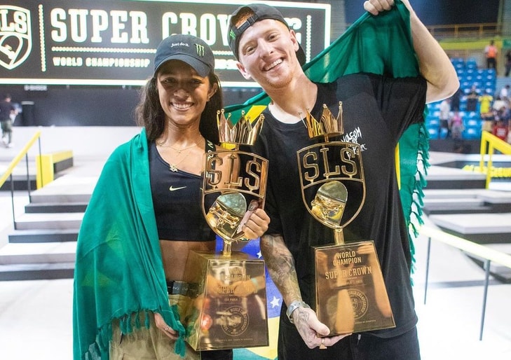 Giovanni Vianna and Rayssa Leal Win 2023 SLS Super Crown!