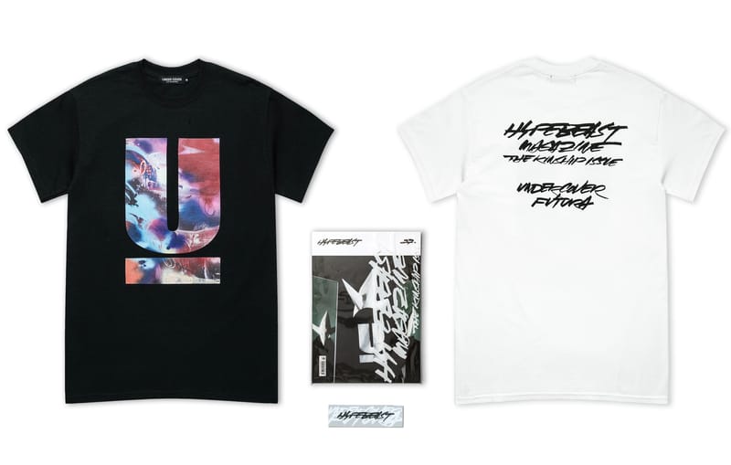 UNDERCOVER X Futura limited edition T-shirt drops on December 20th at HBX.com