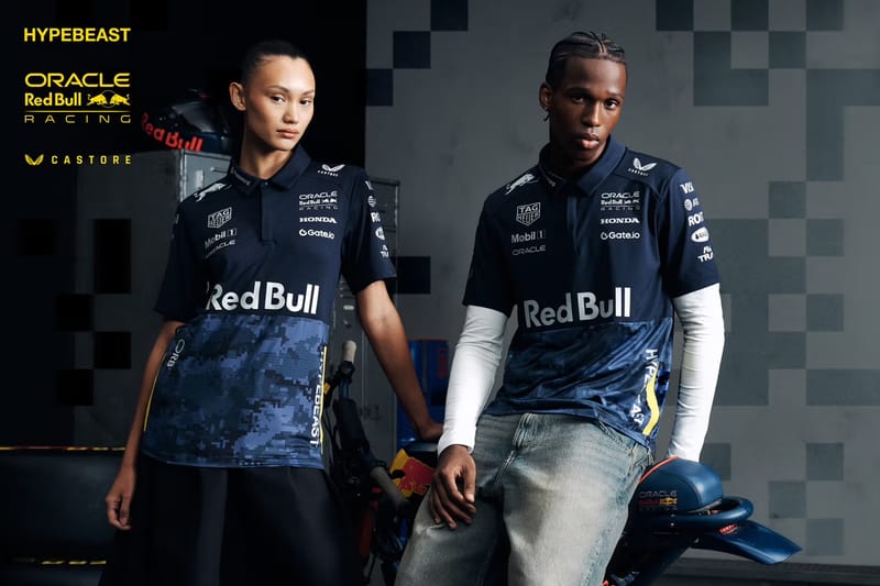 Oracle Red Bull Racing And Castore Team Up With Hypebeast For Limited-Edition Night-Camo Team Kit