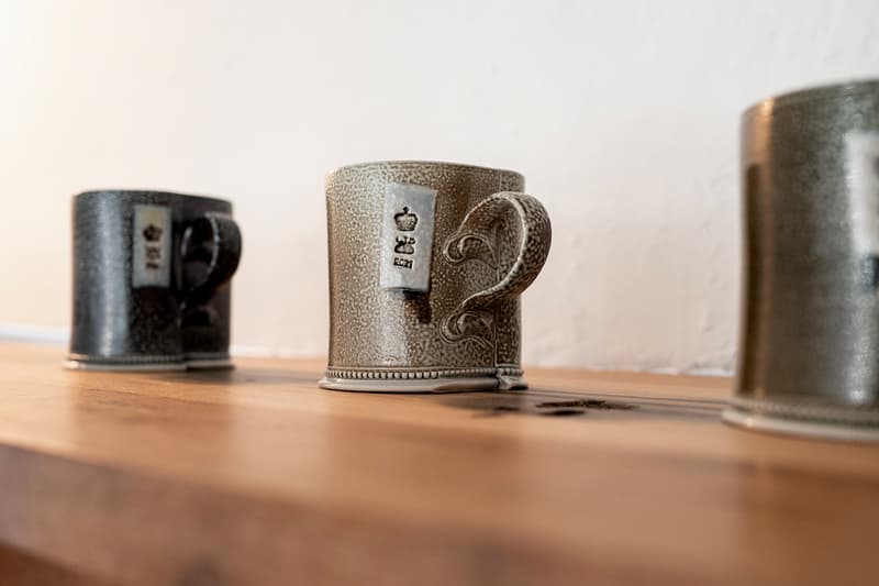 Steve Harrison Presents 'Mug-Cup: A Thirty-Year Retrospective' at THE SHOPHOUSE salt-glaze pottery mugs cups tea cups the shophouse hong kong tai hang british pottery artist