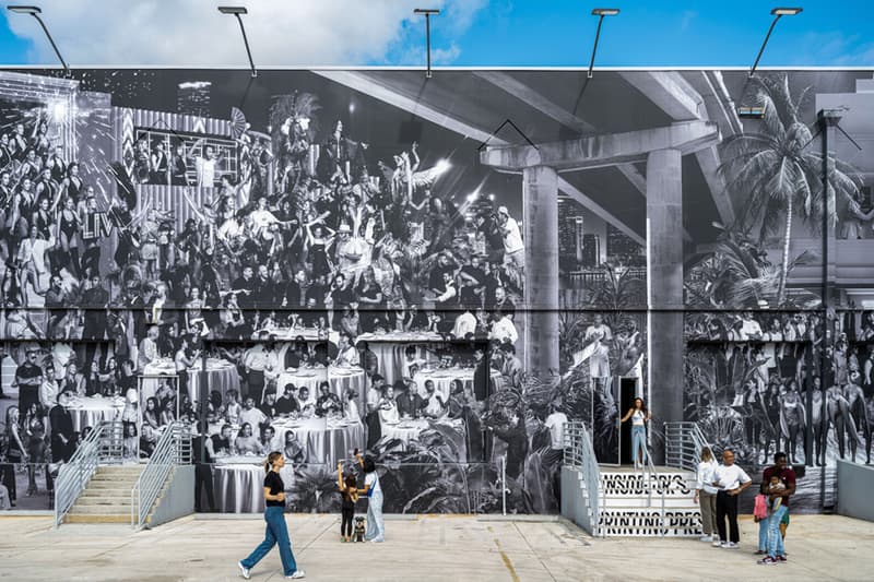 JR The Chronicles of Miami Superblue Mural Artwork